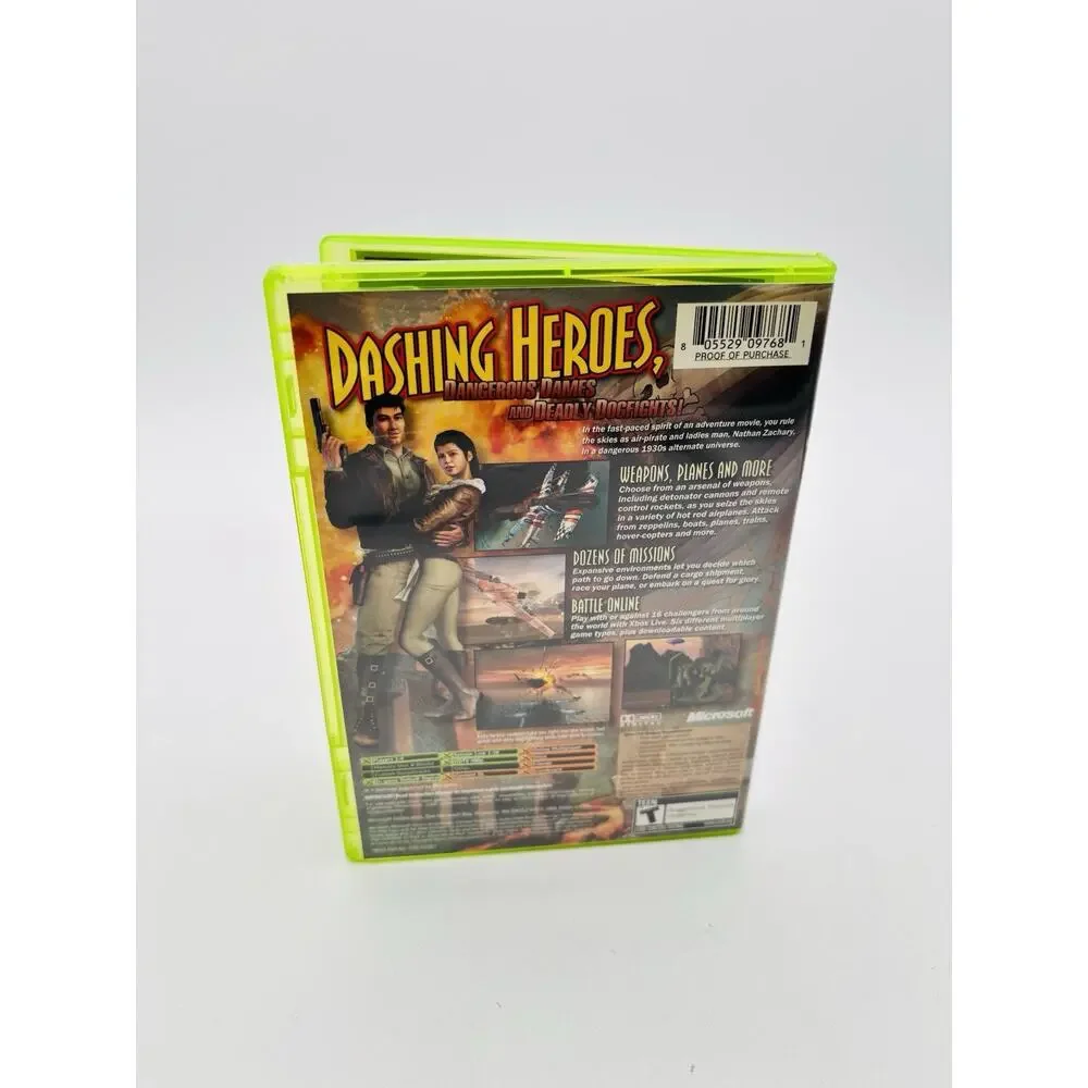 Crimson Skies: High Road to Revenge Xbox Tested Complete VG Condition Works CIB